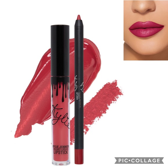 Kylie Cosmetics Other - KYLIE JENNER Velvet Liquid Lipstick & Liner Kit